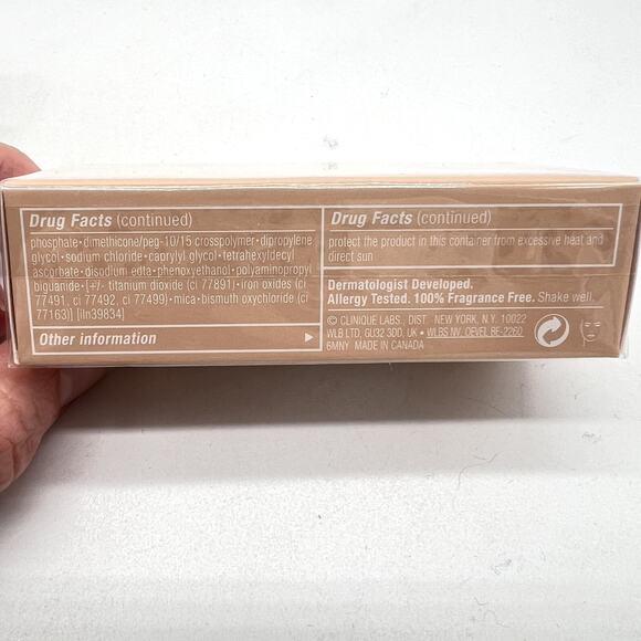 CLINIQUE Even Better Makeup CN 10 Alabaster SPF 15 1oz Foundation New Sealed - Picture 8 of 10